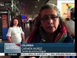 Colombia: desplazados del conflicto armado toman terminal aérea