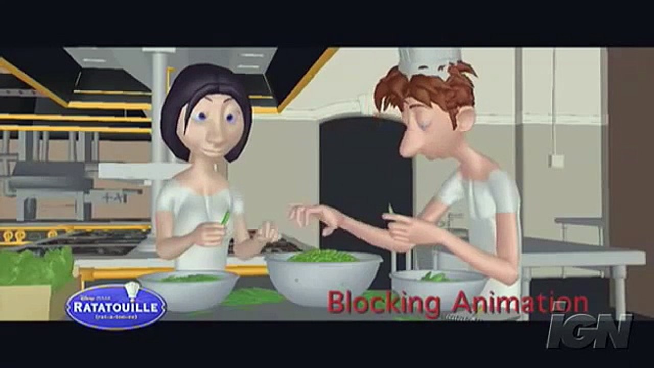 Ratatouille : Progression Reel (Pixar)
