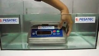 Balanza Electronica a prueba de Agua - PESATEC S.A.C  / Waterproof scale SUPER 6