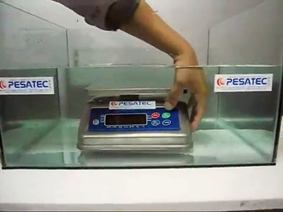 Balanza Electronica a prueba de Agua - PESATEC S.A.C  / Waterproof scale SUPER 6