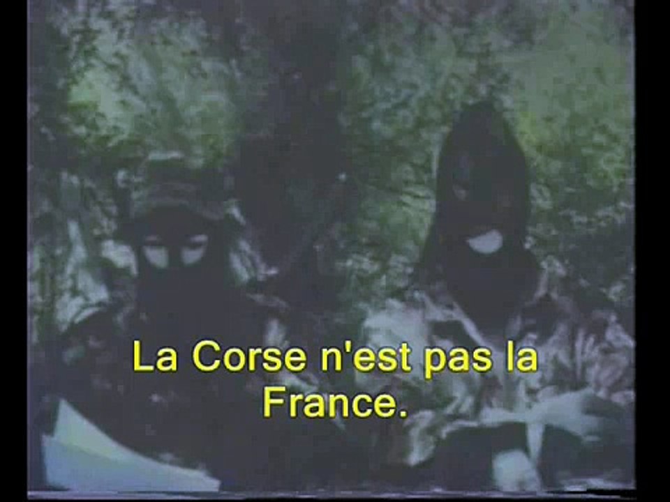 Intervention du FLNC UC aux Ghjurnate di Corti 2007 partie 1