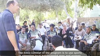 Palestinian People with Disabilities Play for International Team