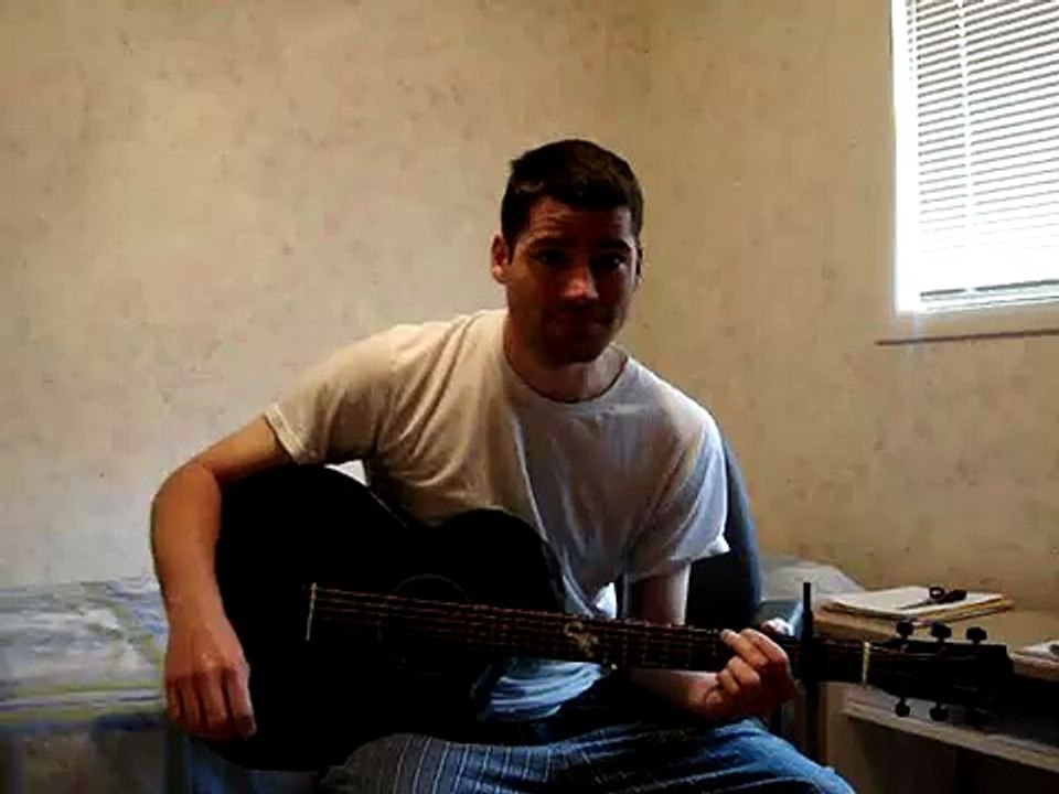 My Son & guitar