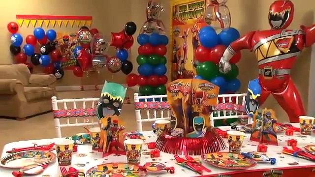 Party City Power Rangers Party Ideas Video Dailymotion