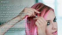 Inside Out French Fishtail Braid Tutorial Everyday Hairstyle For
