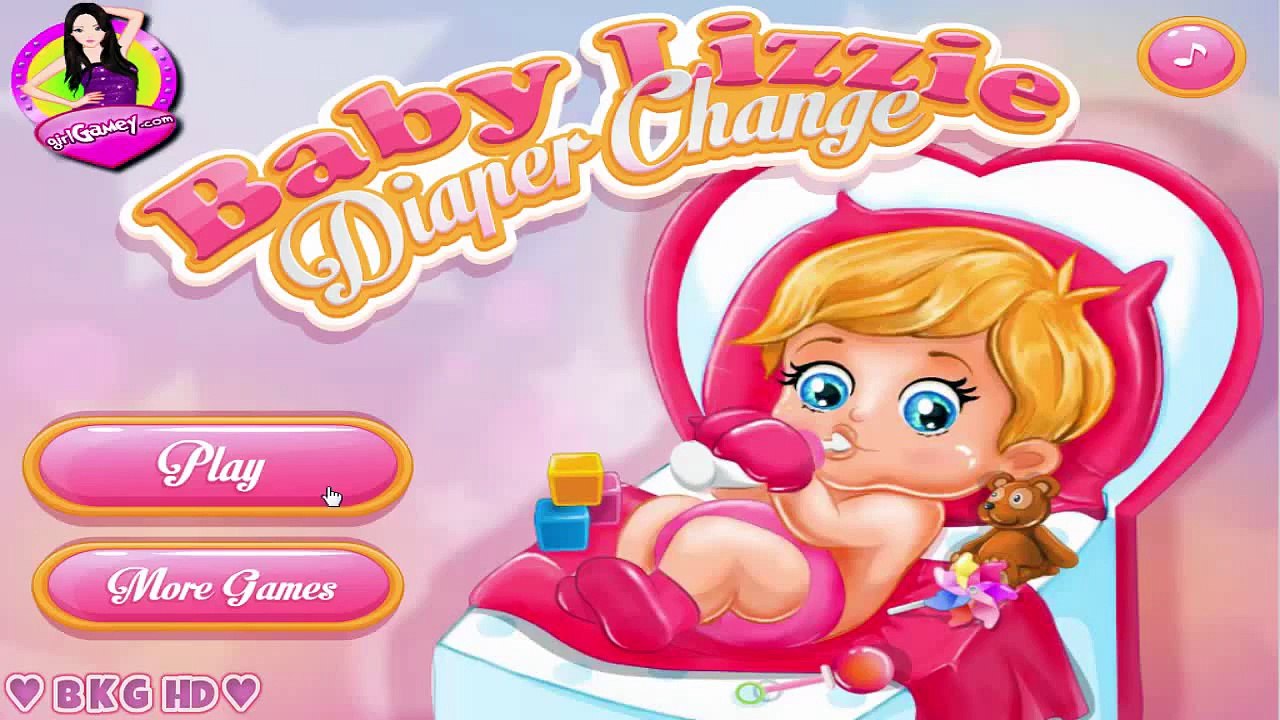 Baby Lizzie Diaper Change