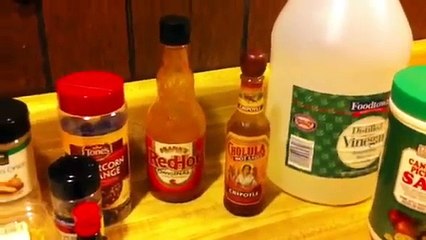 How to make pickled sausage.