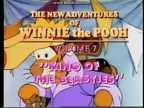 Opening To Winnie The Pooh:King Of The Beasties 1992 VHS (Walt Disney Classics Version)