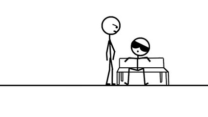 Squeezie (GTA V) - Ah mais t'es mort mec ?! Animé/Animated