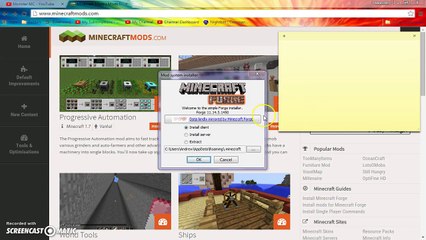 Download Video: How to install minecraft mods! (Windows 7)