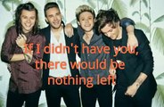 ONE DIRECTION - DRAG ME DOWN LYRICS