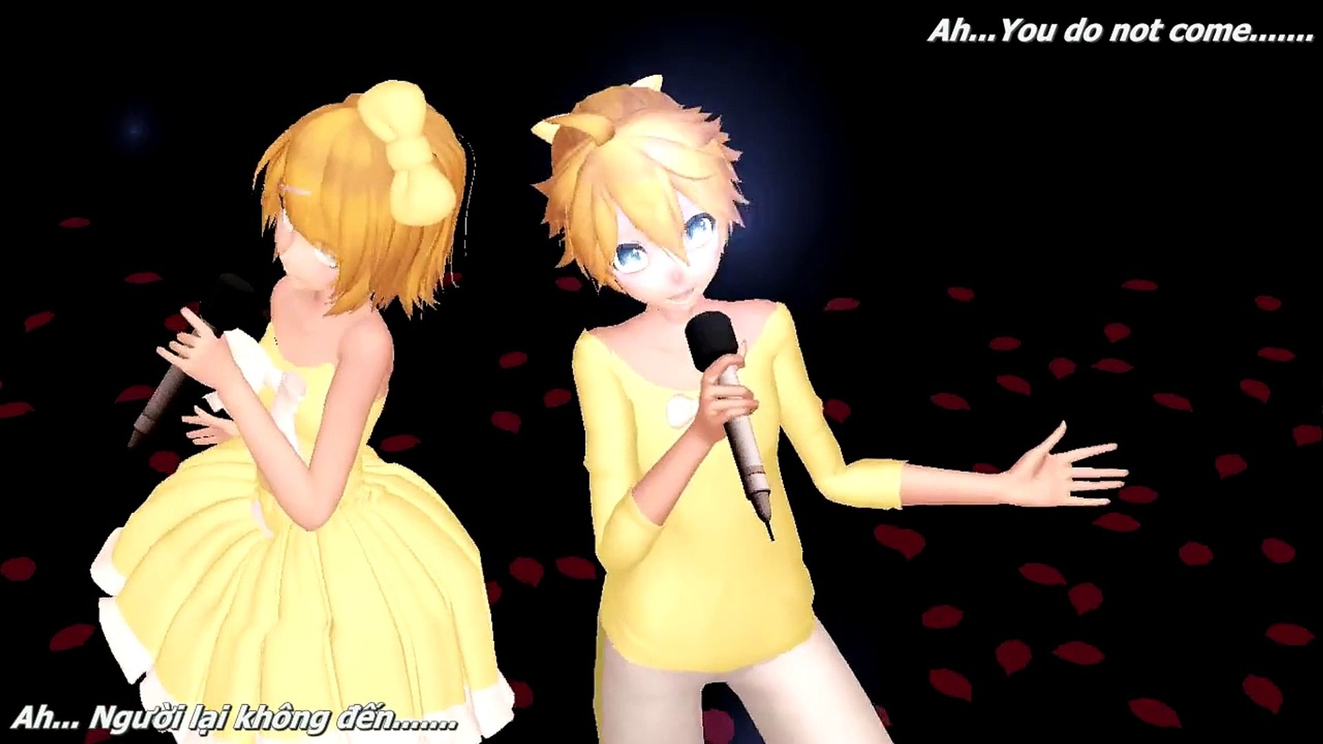 ⁣【Yue Moon】淋しい熱帯魚 - Lonely Tropical Fish - Kagamine Rin ft Kagamine Len【Viet sub】【Eng sub】