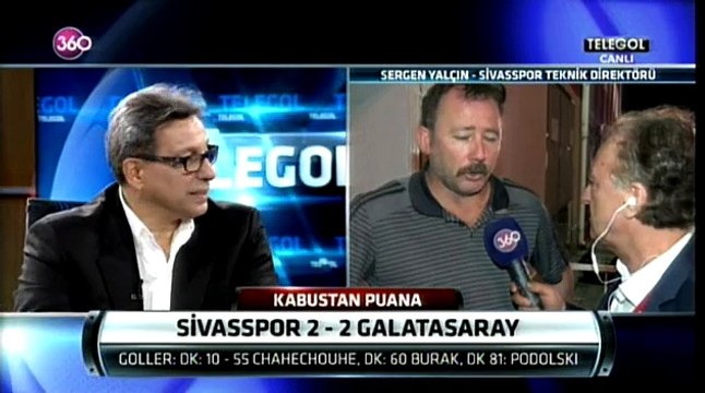 Sergen Yalçın: 3 puanı kaçıran taraf olduk