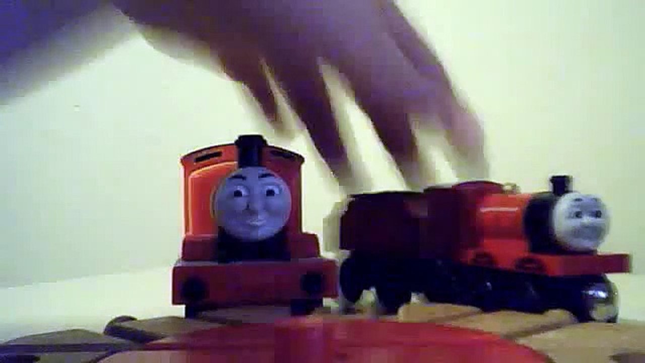 thomas mini me contest-james the red engine.