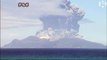 Japanese volcano Mount Shindake erupts without warning – video   World news
