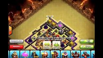 Le meilleur HDV 10 Piège/Rush Speed-Building | Clash Of Clans |