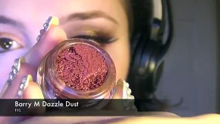 Eye Makeup: Purple Gold