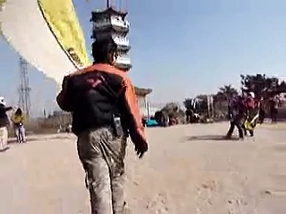 paragliding take-offs in beijing