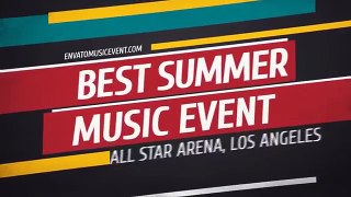 Music Event 2 Promo - After Effects Project Files | VideoHive 10339856