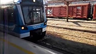 Tren de las Sierras llegando a Alta Córdoba luego de 3 años de Inactividad