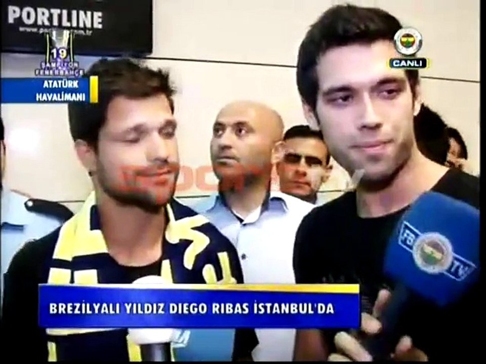 Diego Ribas İstanbul'da!
