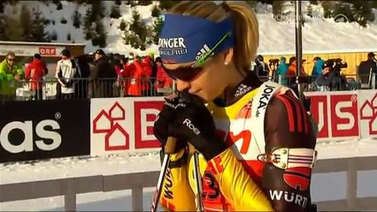 Magdalena Neuner - 26th World Cup win - Hochfilzen Sprint, Dec 2011