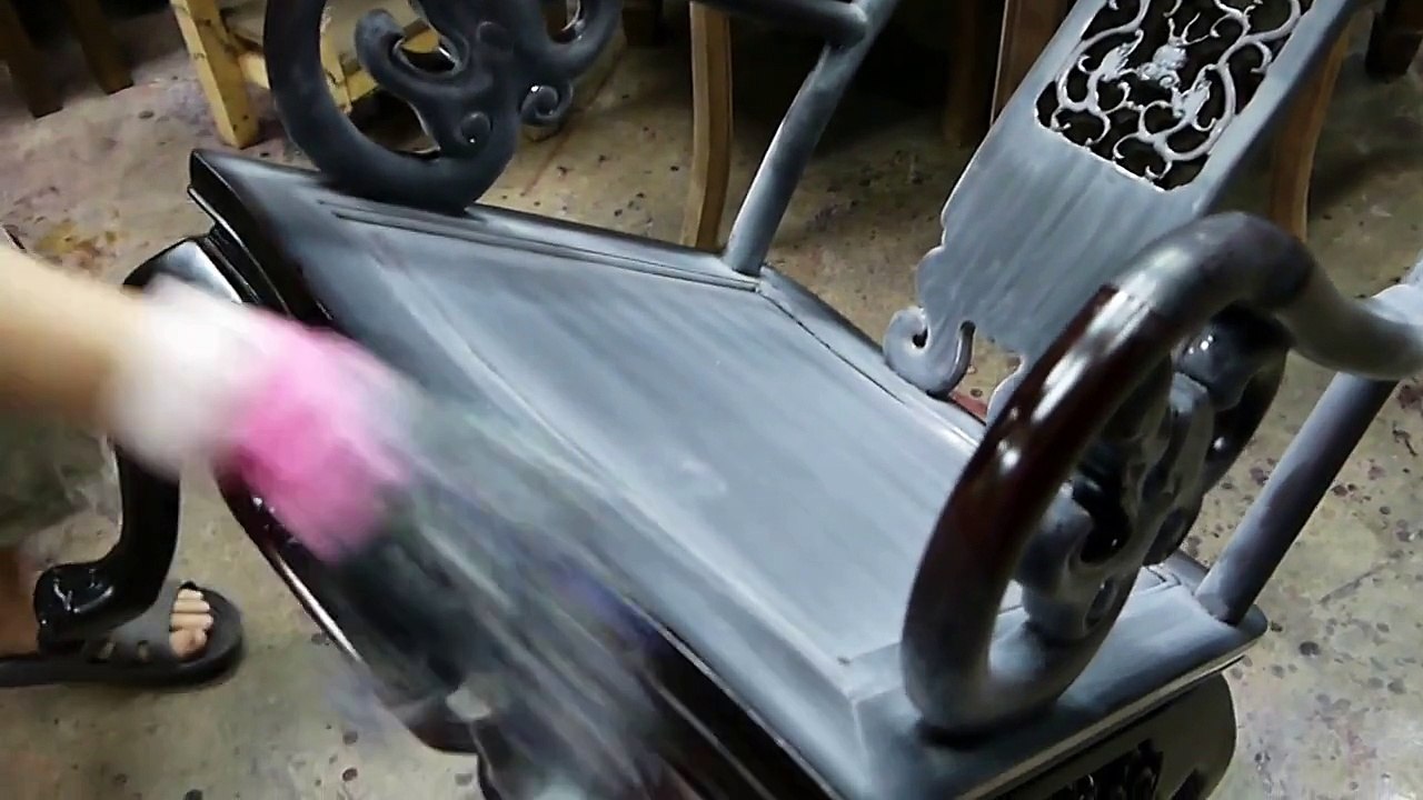 How to re-polish, revarnish and restore old antiques Rosewood furniture