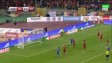 Belçika zirve yolunda! Bosna ağır yaralı
