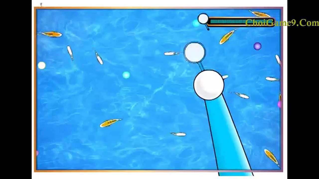 Hướng dẫn chơi Game Doremon vớt cá - Game24h