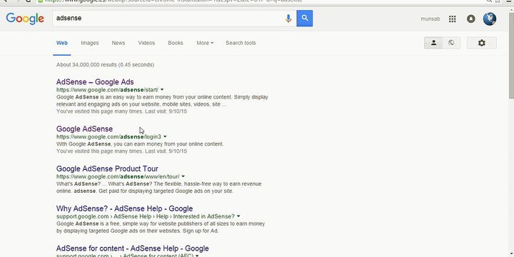 Google Adsense Earning Proof
