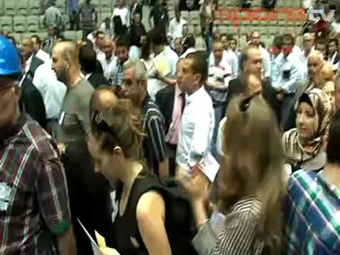 Beşiktaş kongresinde Her yer Taksim her yer direniş sloganı