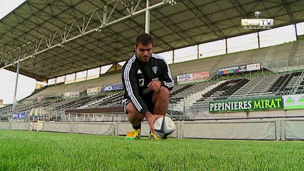 Comment marquer une pénalité en coin avec Gaëtan Germain ?