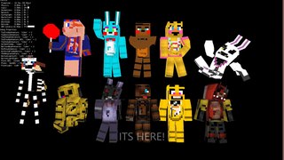 Five Nights at Freddy's 2 in Minecraft Teaser - Rigs Complete