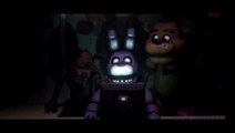 [SFM FNAF] Bonnie Freddy and Foxy react to Five nights at Freddy's 4 Trailer