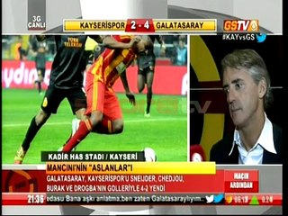 Mancini: "Her gün daha iyiye gidiyoruz ama..."