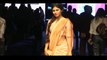 Mouni Roy stunning gorgeous in low waist saree at Lakme Fashion Week 2015
