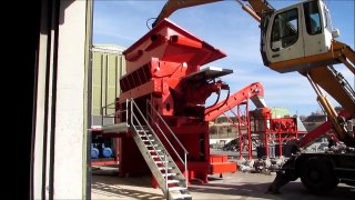 Mixed aluminium scrap recycling plant