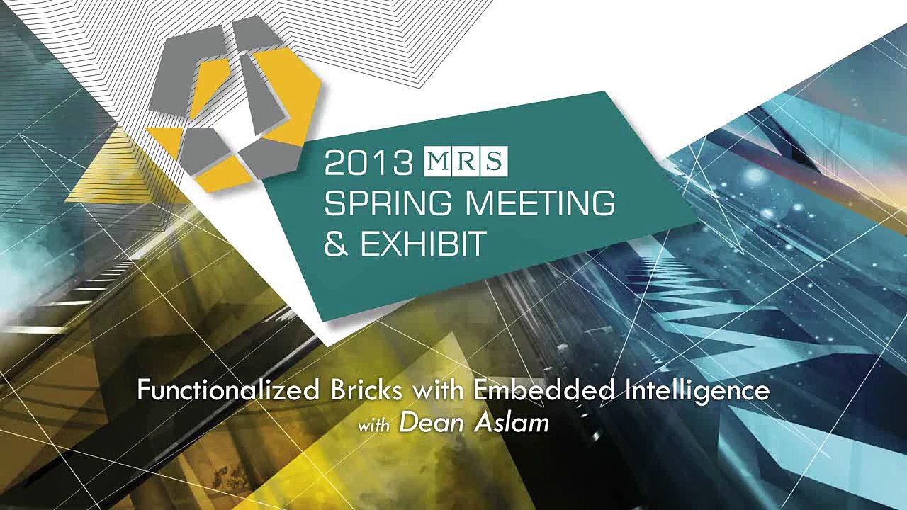 Functionalized Bricks with Embedded Intelligence