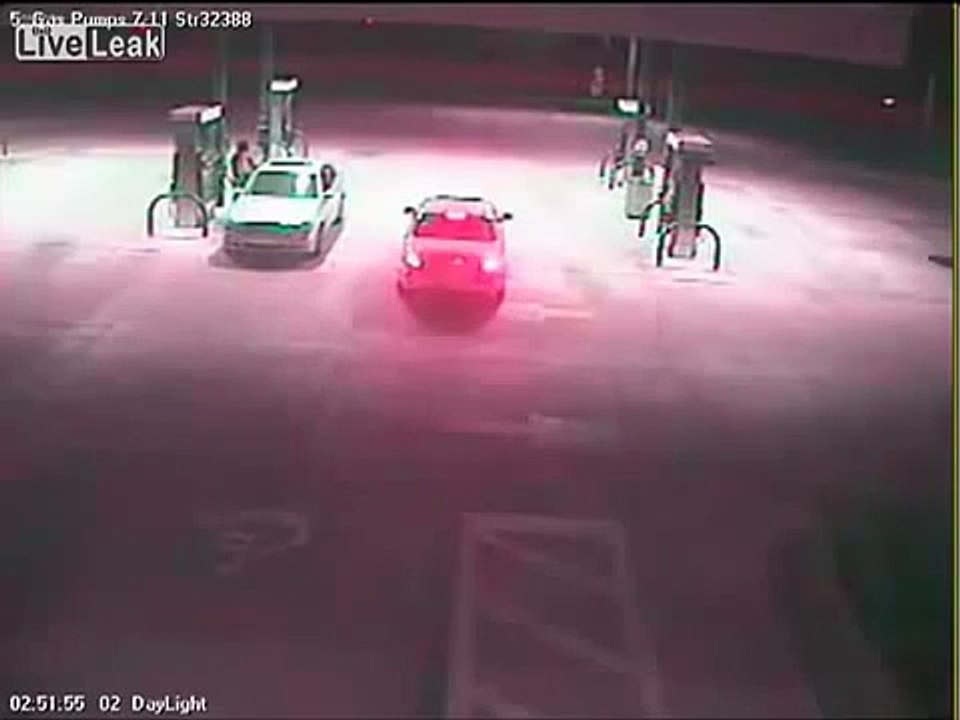 Your ex-husband poured gasoline over it and lit