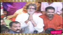 Amitabh Bachchan & Shankar Mahadevan Strikes Poses At Laal Bagh Ganesh Pooja