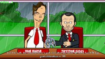 Louis van Gaal and Ryan Giggs Q&A! Parody by 442oons Football Cartoon