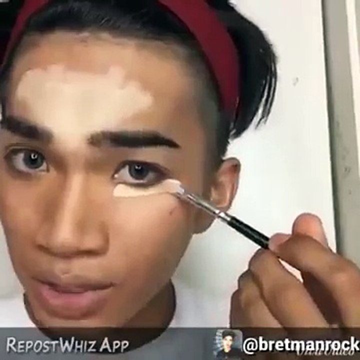 Makeup tutorial funny