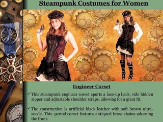 Medieval Costumes and steumpunk clothing