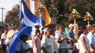 una procesion en corinto,nicaragua