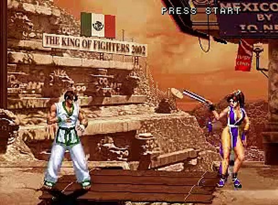 KOF02 - Kim Kaphwan vs. Mai Shiranui