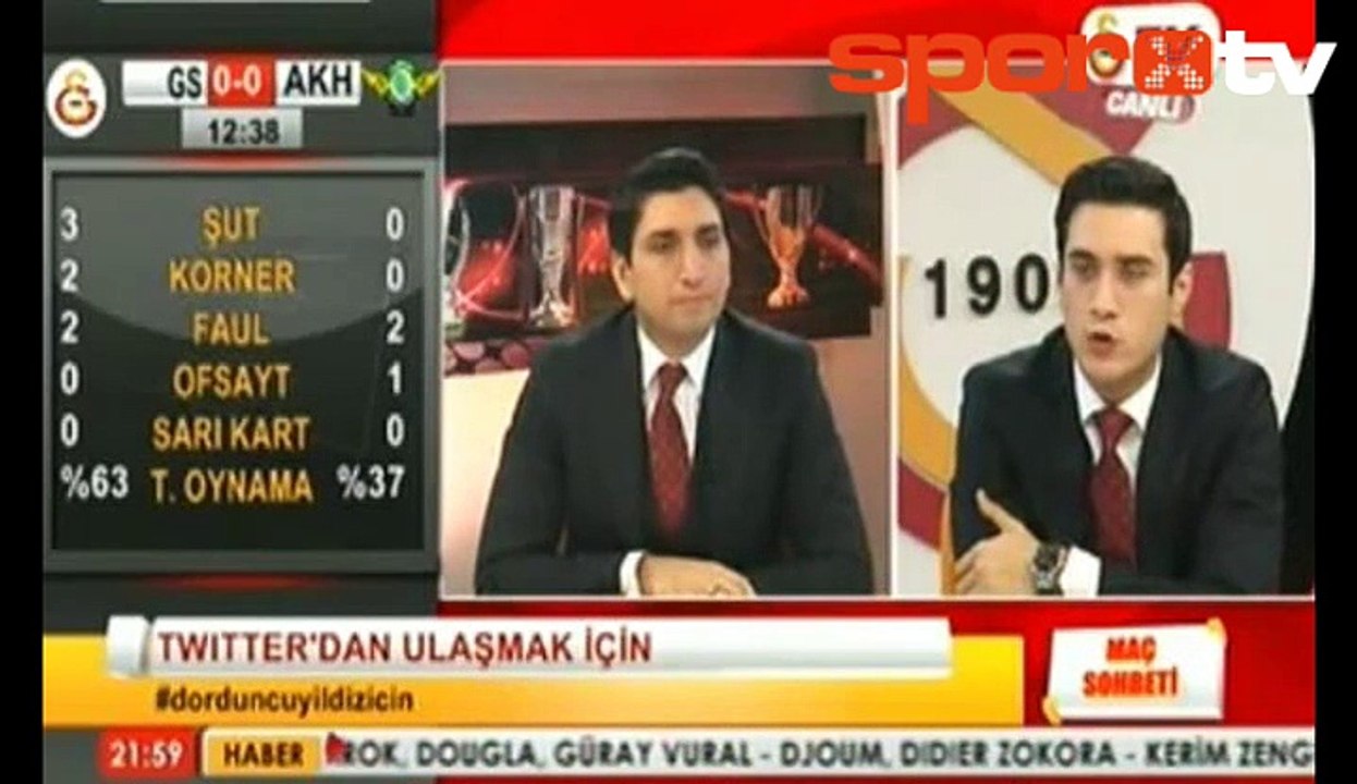 Burak'ın golü GS TV'yi coşturdu!...