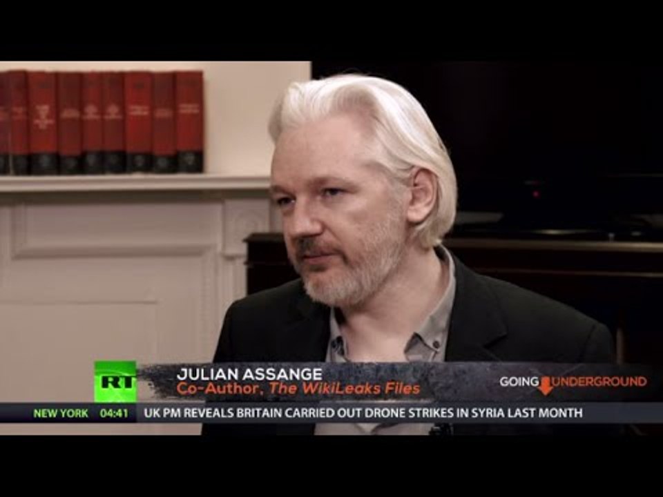 Assange on 'US Empire', Assad govt overthrow plans & new book 'The WikiLeaks Files' (EXCLUSIVE)