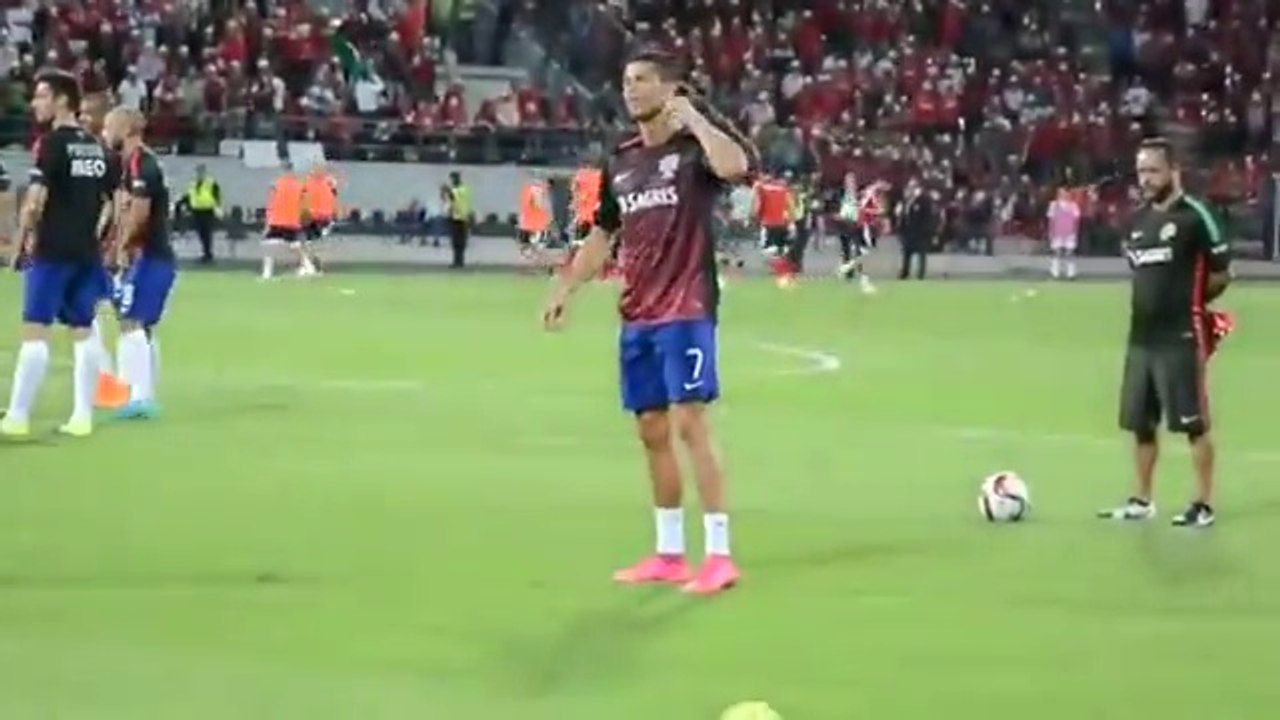 ¿Cuál fue la reacción de Cristiano ante los gritos de Messi, Messi!?