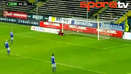 Milosevic'ten çılgın bir gol!...