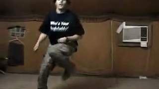 Napoleon Dynamite Dance by me in Iraq
